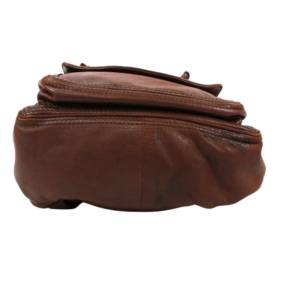 BOTTEGA VENETA Brown Leather Intrecciato Backpack main image 7